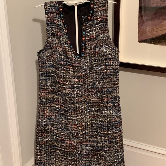 Laundry Ny shelli segal tweed sparkle‎ dress. NWT . Retail 168 - Picture 1 of 10
